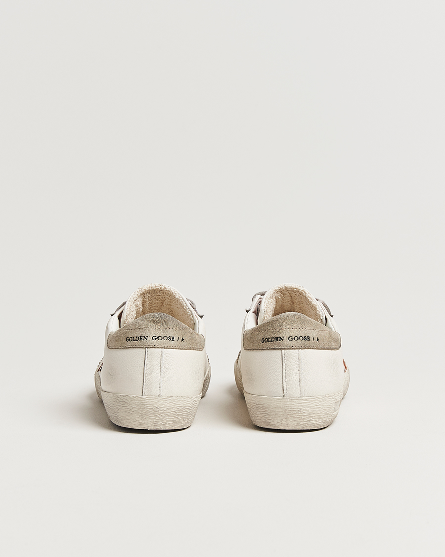 Herre | Sneakers | Golden Goose | Super-Star Sneakers White/Orange
