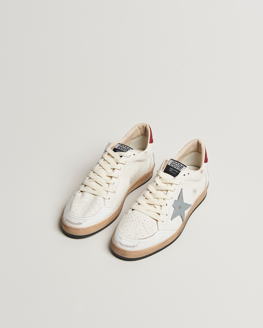 Herre | Sneakers | Golden Goose | Ball Star Sneakers White/Grey