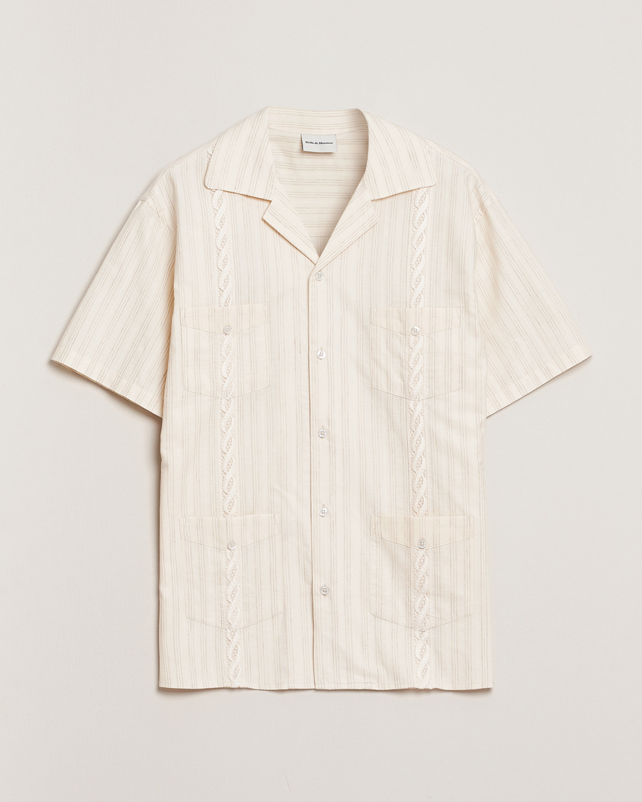 Herre | Skjorter | Drôle de Monsieur | Cuban Shirt Ecru