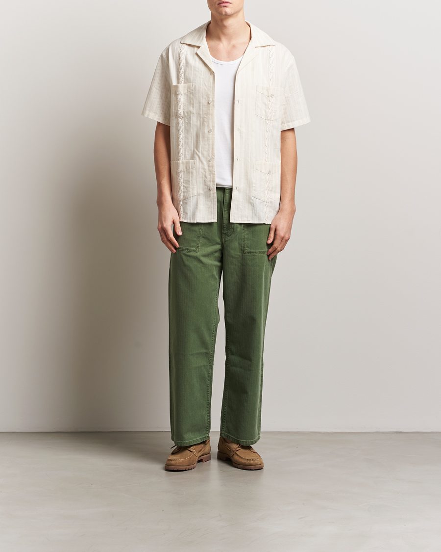 Herre | Skjorter | Drôle de Monsieur | Cuban Shirt Ecru