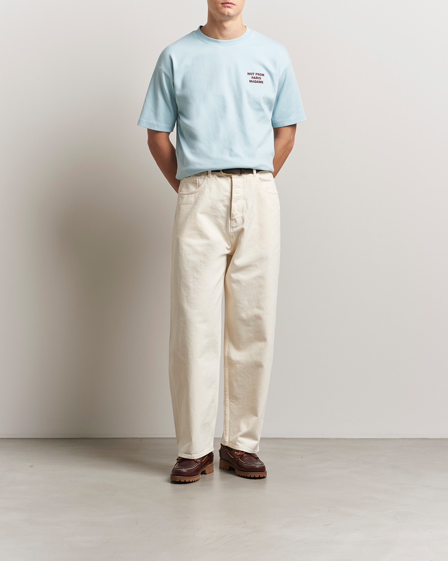 Herre | Jeans | Drôle de Monsieur | Wide Fit Jeans Off White