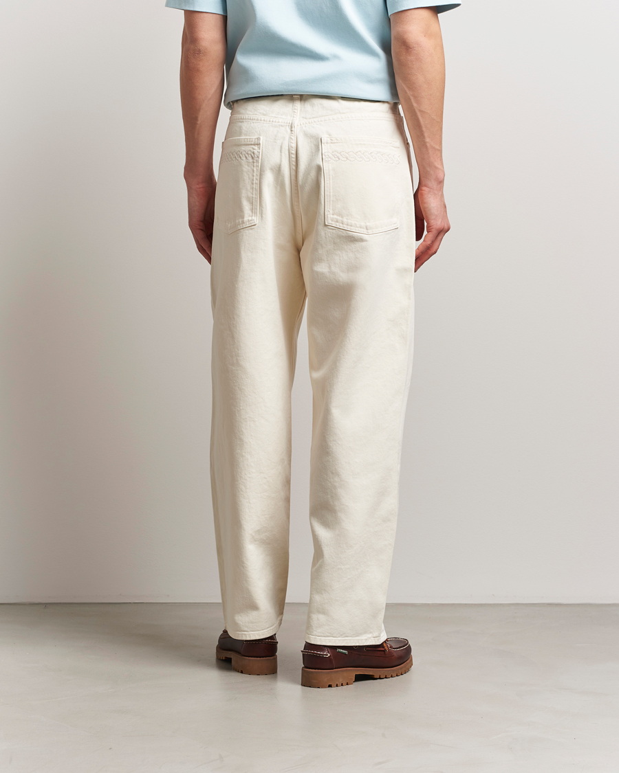 Herre | Jeans | Drôle de Monsieur | Wide Fit Jeans Off White