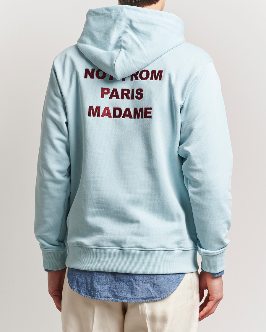 Herre | Gensere | Drôle de Monsieur | Slogan Hoodie Light Blue