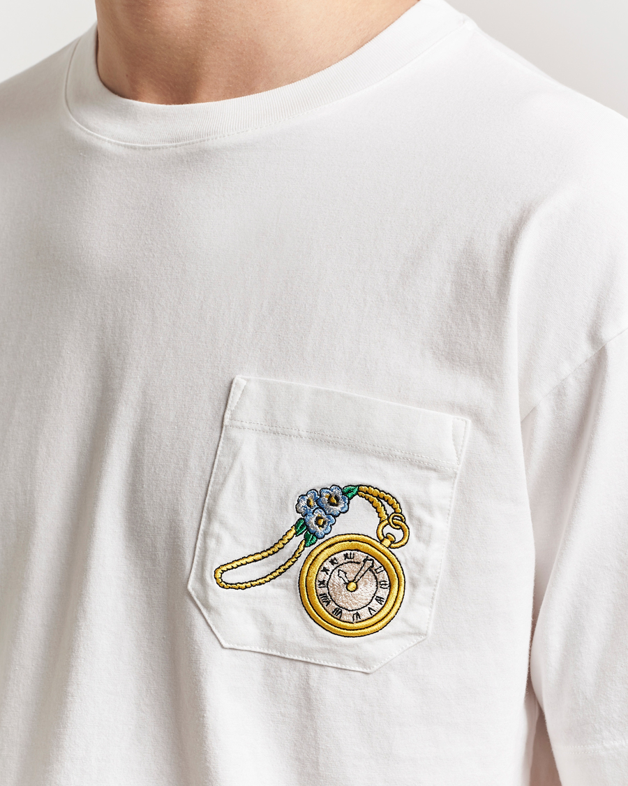 Herre | T-Shirts | Drôle de Monsieur | Gousset T-Shirt Off White