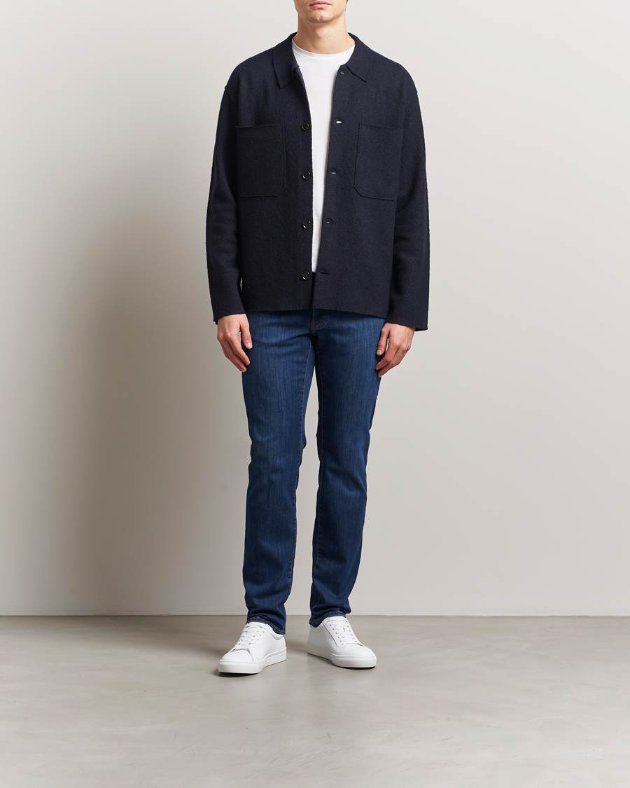 Herre | Jeans | Brax | Chuck Hi-Flex Denim Dark Used