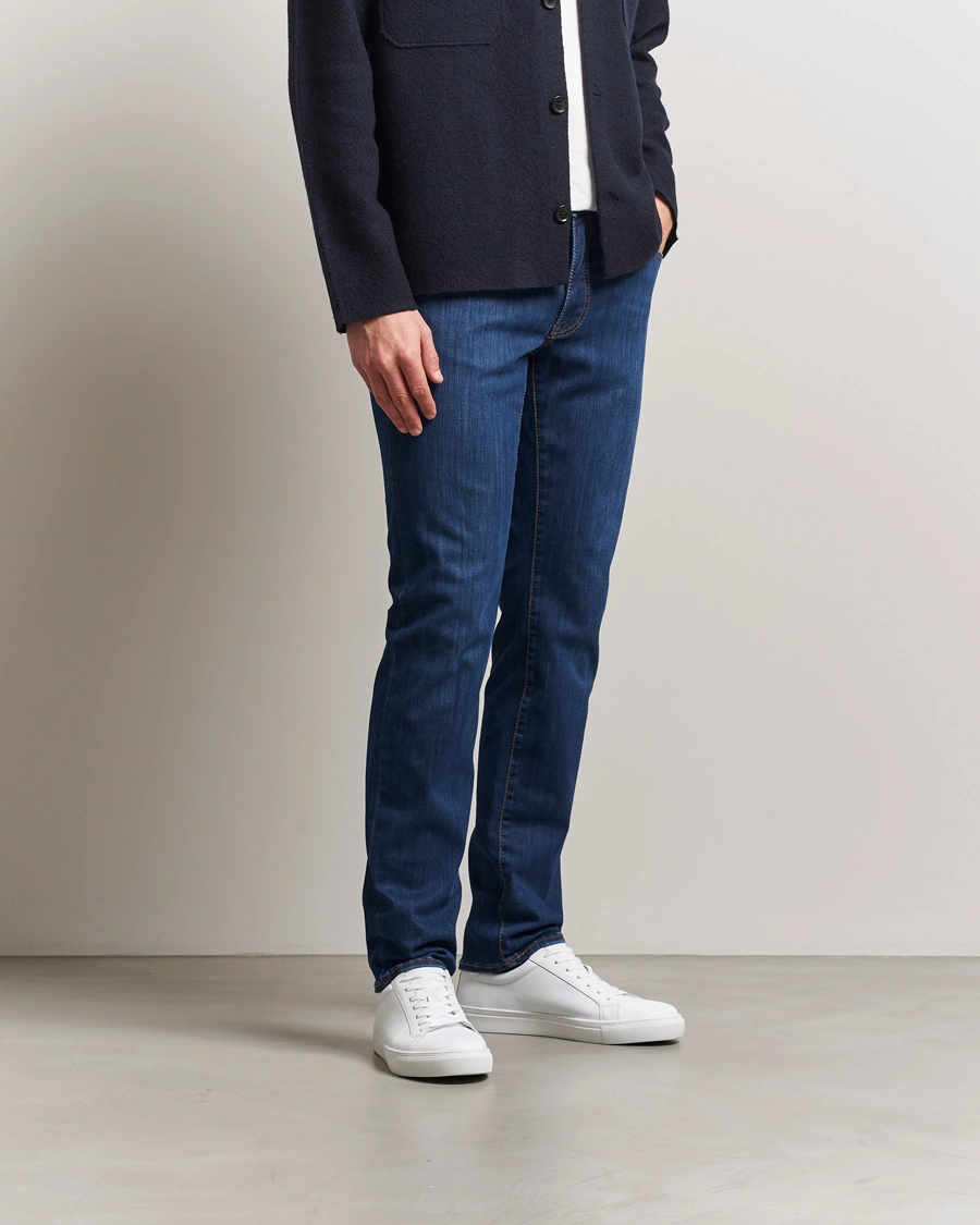 Herre | Jeans | Brax | Chuck Hi-Flex Denim Dark Used