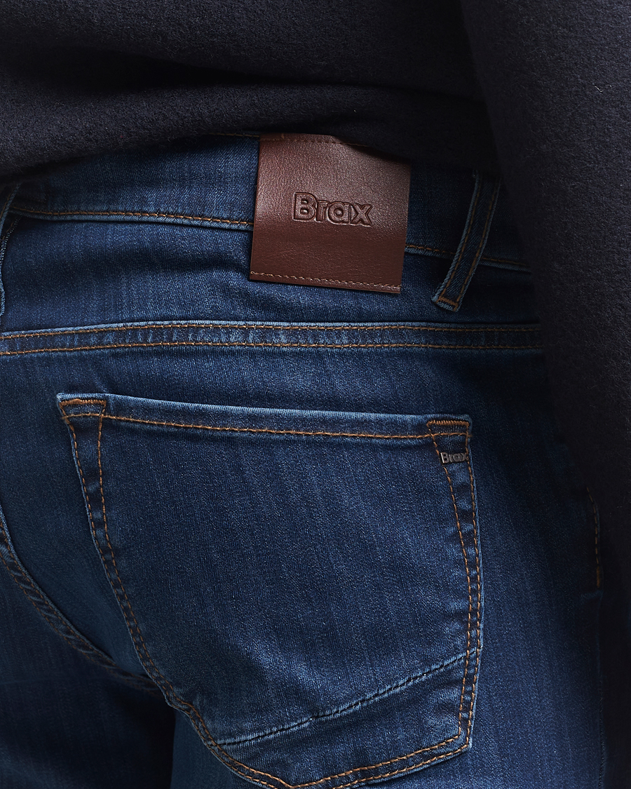 Herre | Jeans | Brax | Chuck Hi-Flex Denim Dark Used
