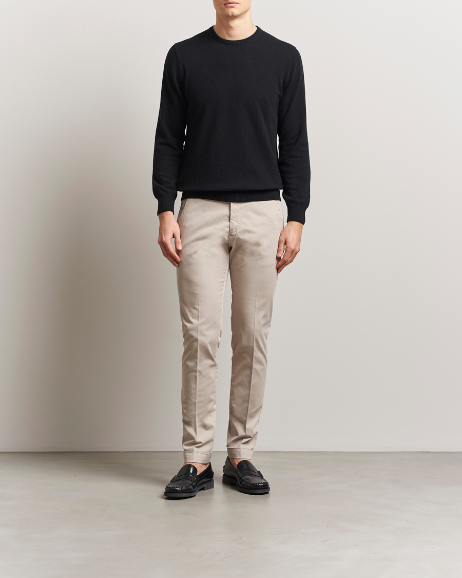 Herre | Bukser | Briglia 1949 | Slim Fit Cotton Chinos Beige
