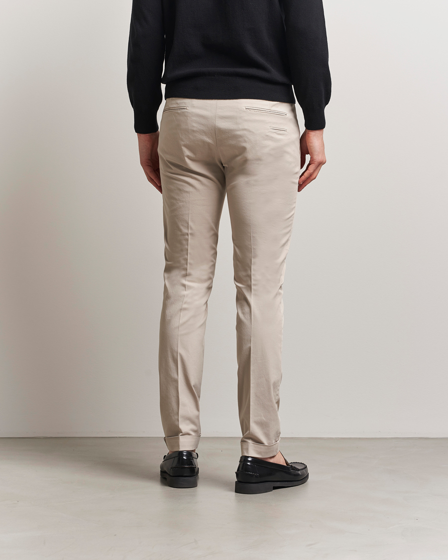 Herre | Bukser | Briglia 1949 | Slim Fit Cotton Chinos Beige