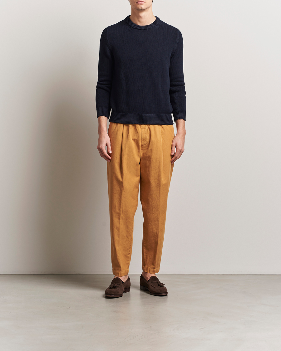 Herre | Bukser | Briglia 1949 | Cotton/Linen Drawstring Pants Rust
