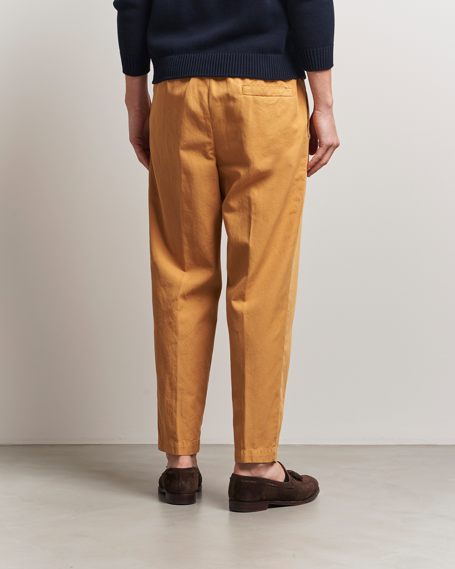 Herre | Bukser | Briglia 1949 | Cotton/Linen Drawstring Pants Rust