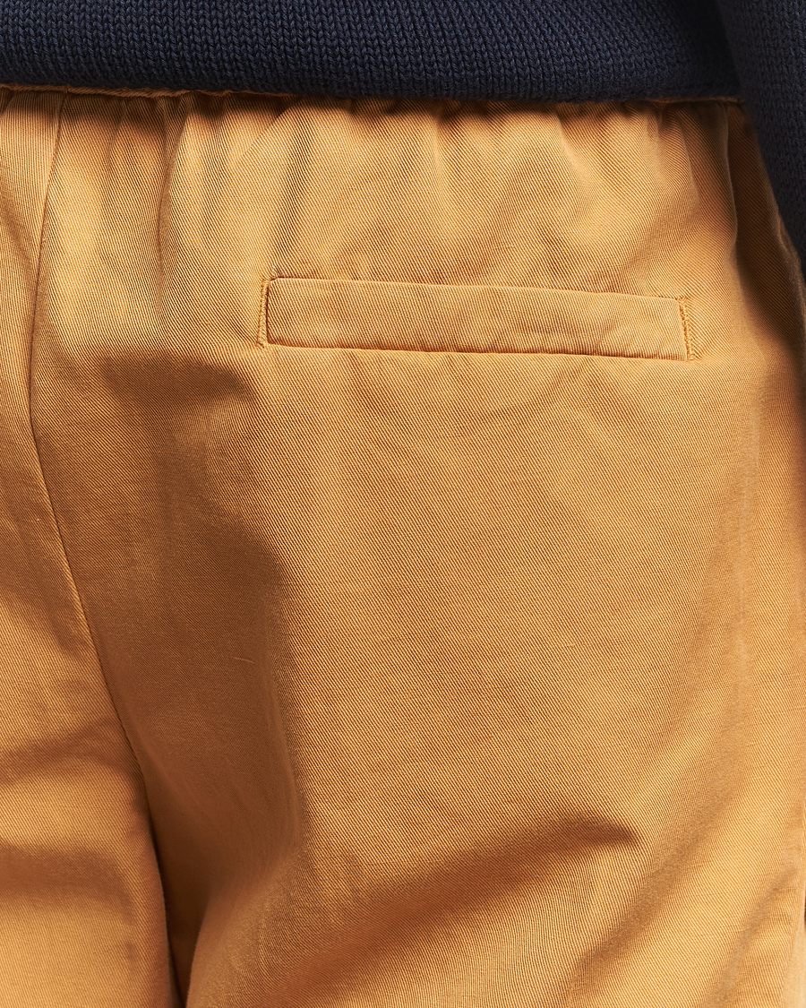 Herre | Bukser | Briglia 1949 | Cotton/Linen Drawstring Pants Rust