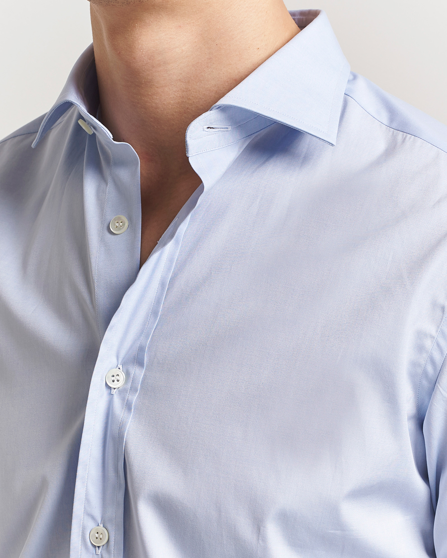Herre | Skjorter | Brioni | Slim Fit Dress Shirt Light Blue