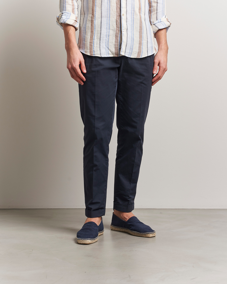 Herre | Espadrillos | Castañer | Pablo Washed Canvas Espadrilles Azul Marino