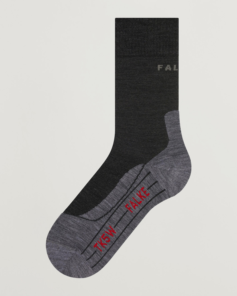 Herre | Undertøy | Falke Sport | TK5 Wander Trekking Socks Asphalt