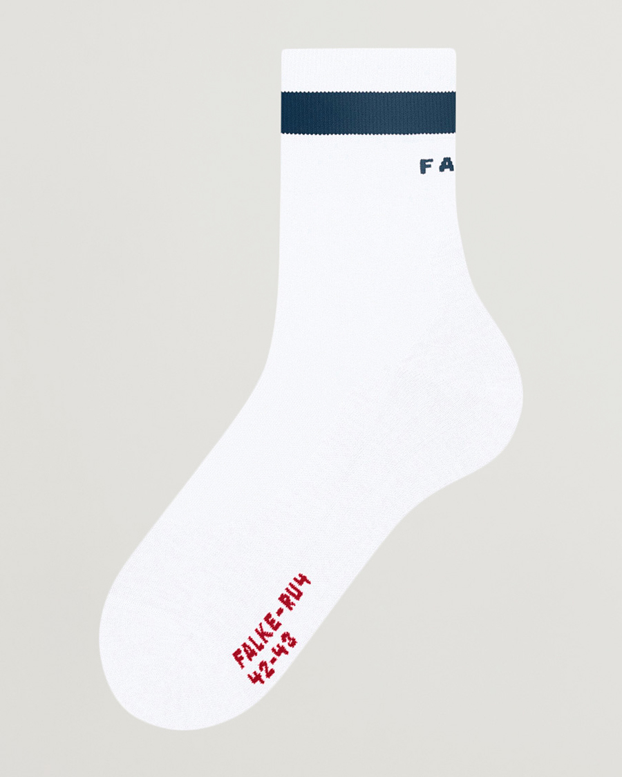 Herre | Undertøy | Falke Sport | RU4 Endurance Running Socks White