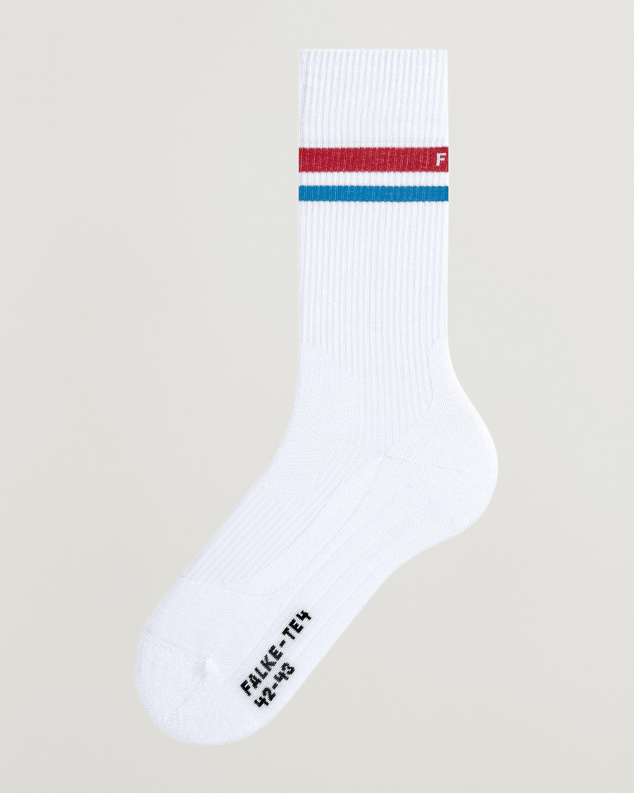Herre | Undertøy | Falke Sport | TE4 Classic Tennis Socks White/Red