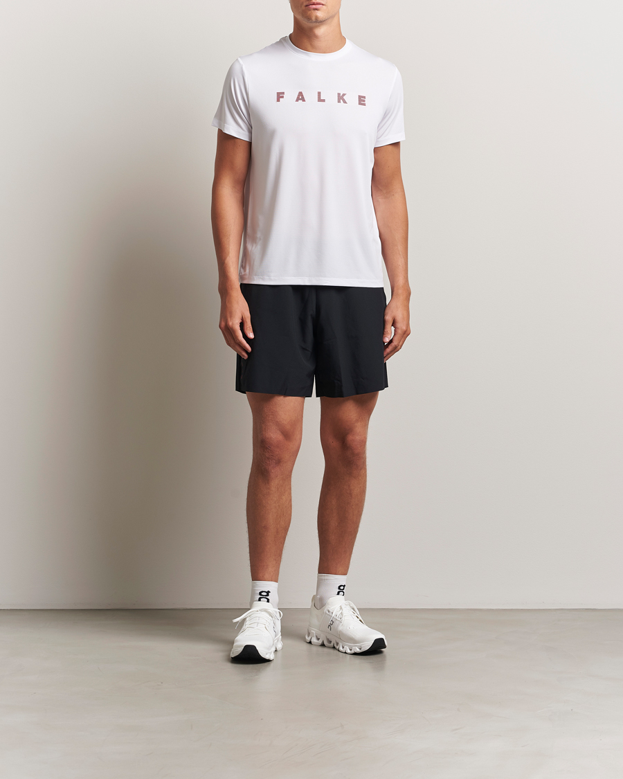 Herre | T-Shirts | Falke Sport | Training T-Shirt White