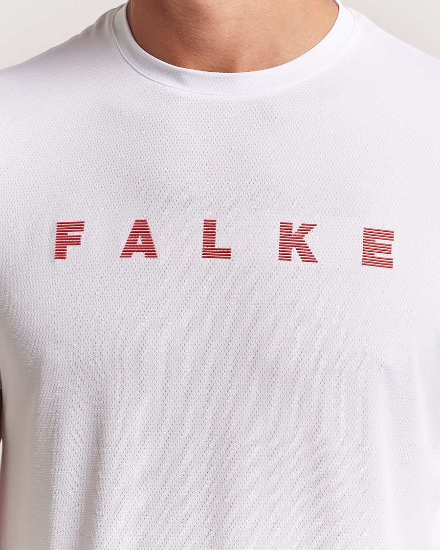 Herre | T-Shirts | Falke Sport | Training T-Shirt White
