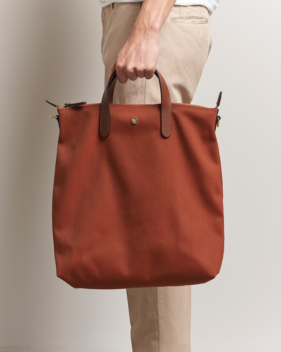 Herre | Vesker | Mismo | M/S Canvas Shopper Terracotta/Cuoio