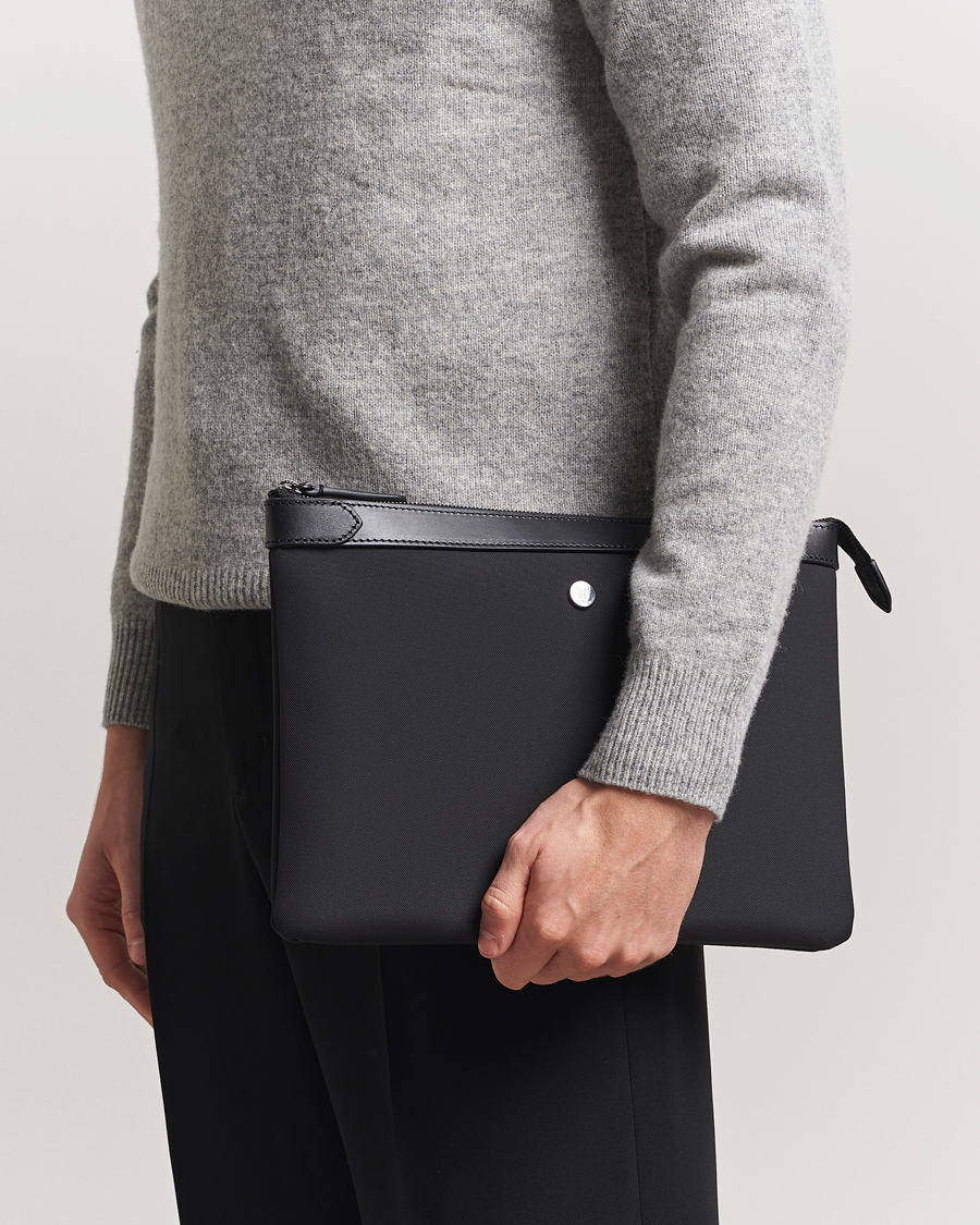 Herre | Vesker | Mismo | M/S Nylon Pouch Large Eclipse Black/Black