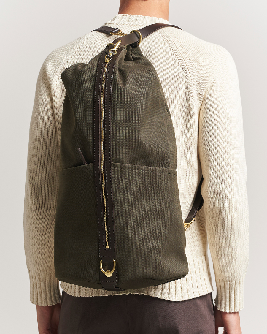 Herre | Vesker | Mismo | M/S Carpet Bag Army/Dark Brown