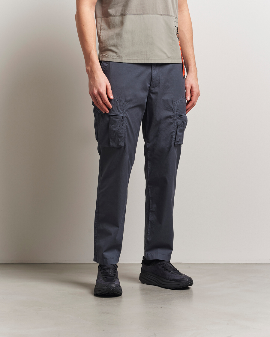 Herre | Bukser | Parajumpers | Edmund Garment Dyed Twill Cargo Pants Gargoyle