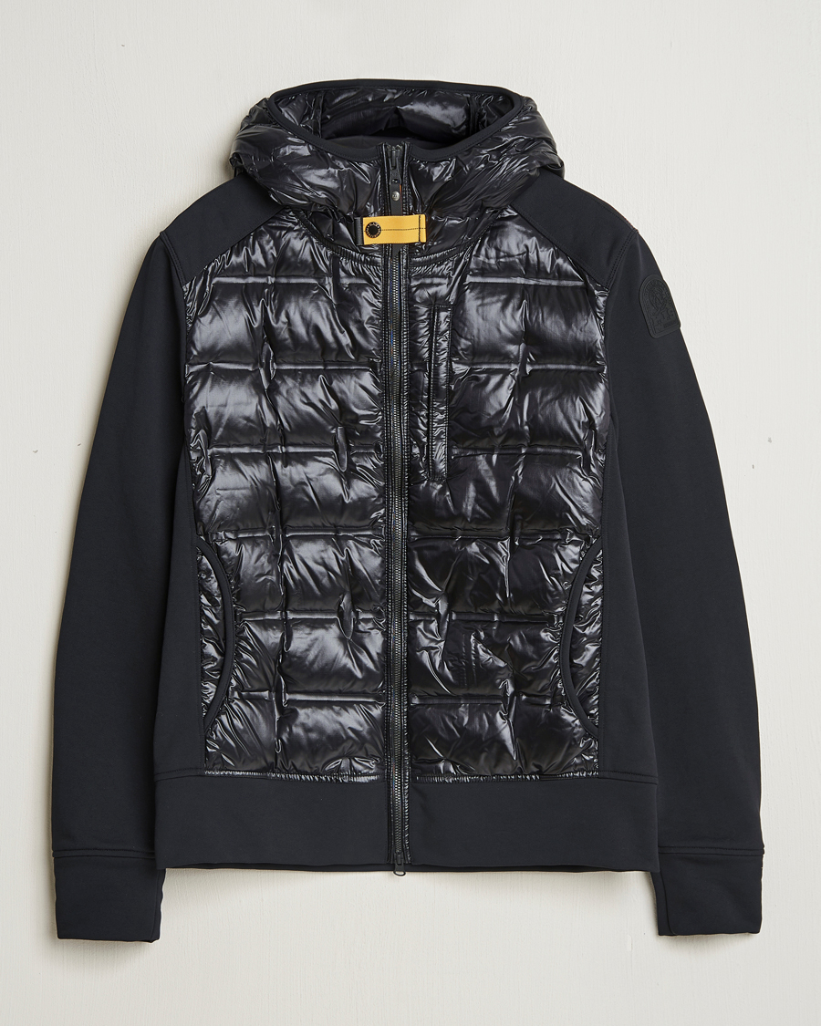 Herre | Jakker | Parajumpers | Faron Techno Hybrid Hooded Jacket Black