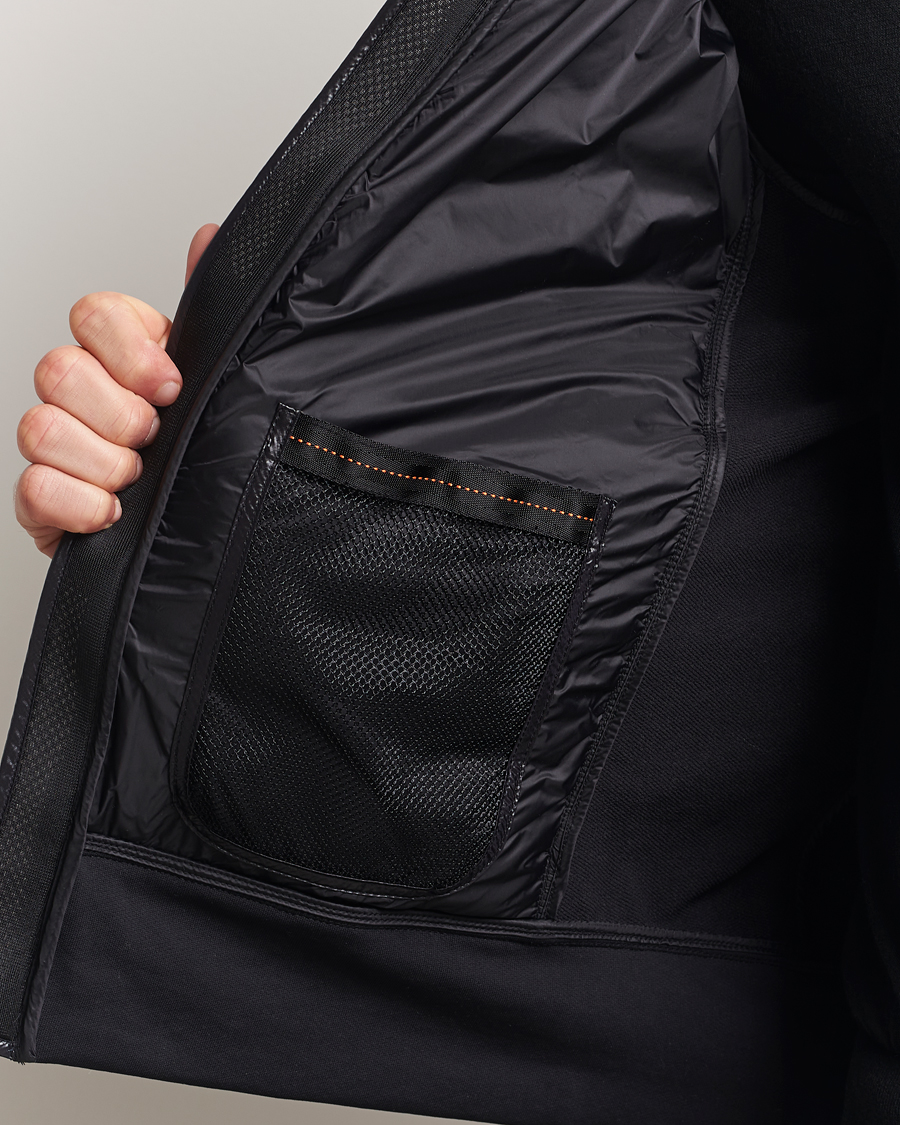 Herre | Jakker | Parajumpers | Faron Techno Hybrid Hooded Jacket Black
