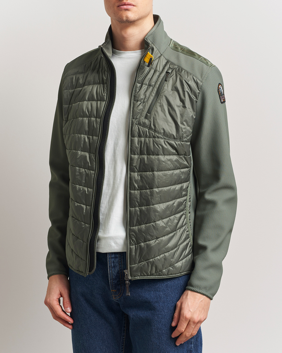 Herre | Jakker | Parajumpers | Jayden Mesh Hybrid Jacket Thyme Green