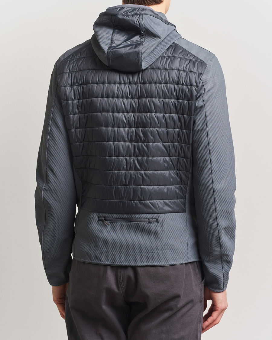 Herre | Jakker | Parajumpers | Nolan Mesh Hooded Hybrid Gargoyle