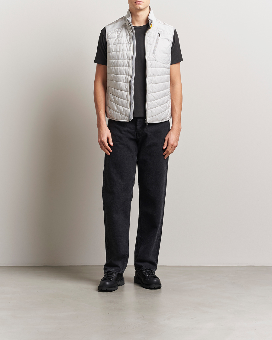 Herre | Vester | Parajumpers | Zavier Hybrid Vest Ghiaccio