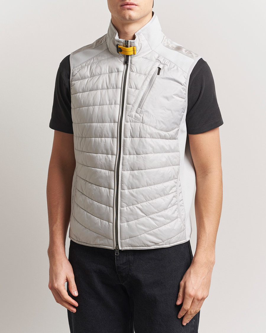 Herre | Vester | Parajumpers | Zavier Hybrid Vest Ghiaccio