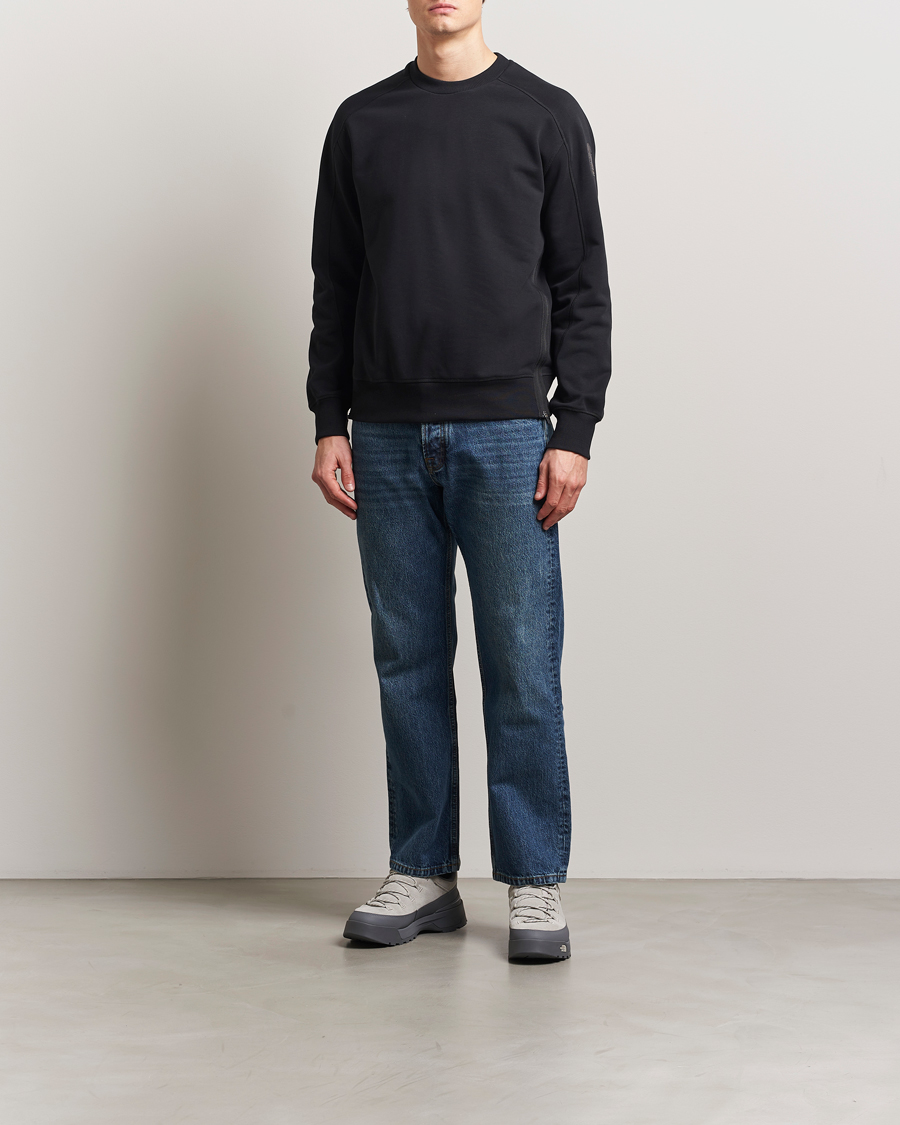 Herre | Gensere | Parajumpers | Snook Techno Fleece Sweatshirt Black