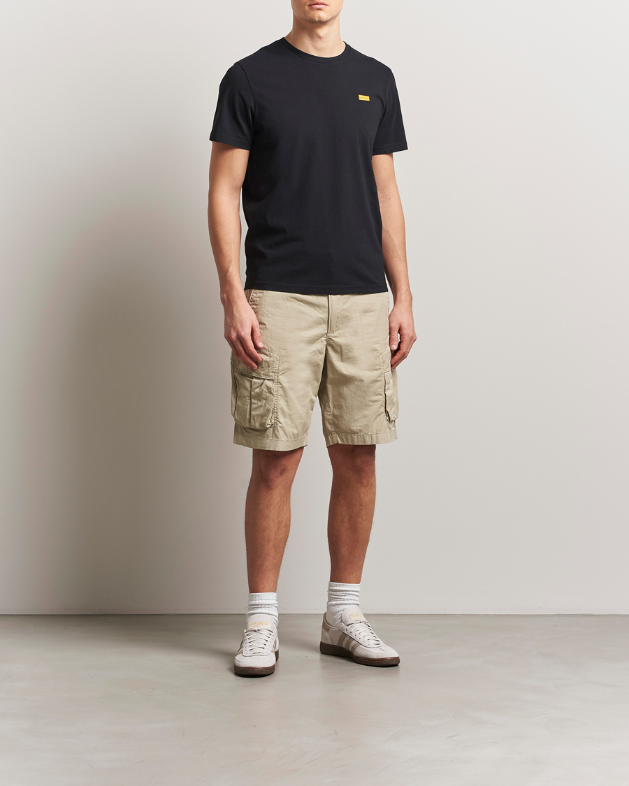 Herre | T-Shirts | Parajumpers | Iconic Crew Neck T-Shirt Black