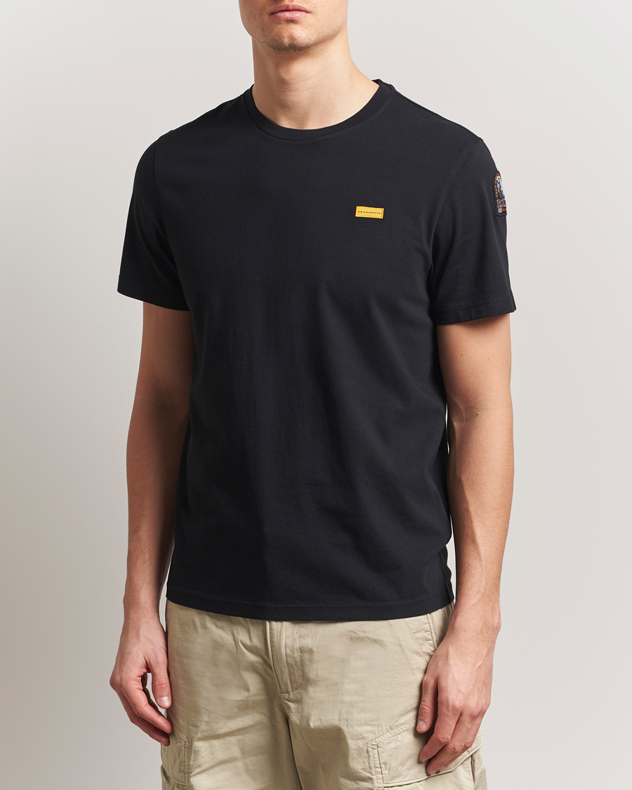 Herre | T-Shirts | Parajumpers | Iconic Crew Neck T-Shirt Black