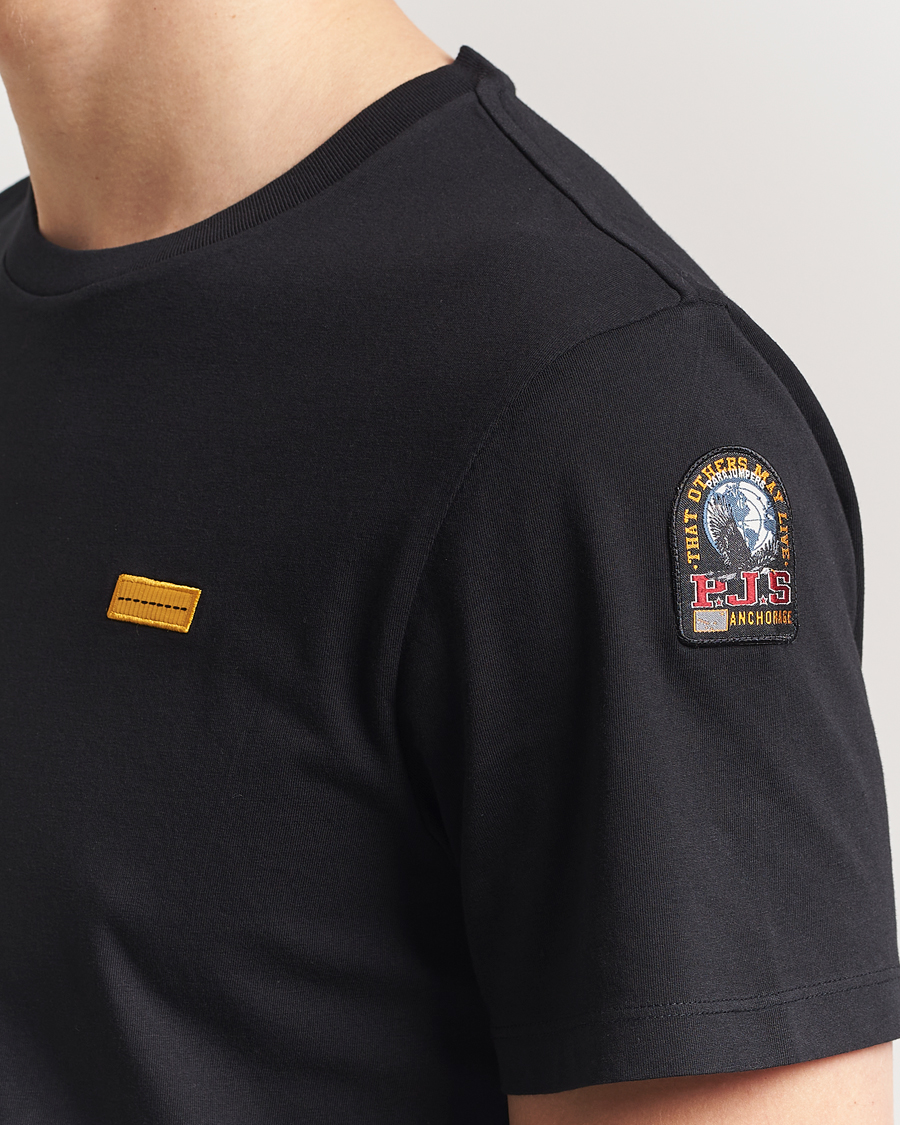 Herre | T-Shirts | Parajumpers | Iconic Crew Neck T-Shirt Black