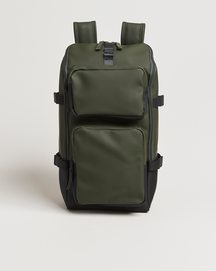 Herre | Vesker | RAINS | Trail Cargo Backpack Green