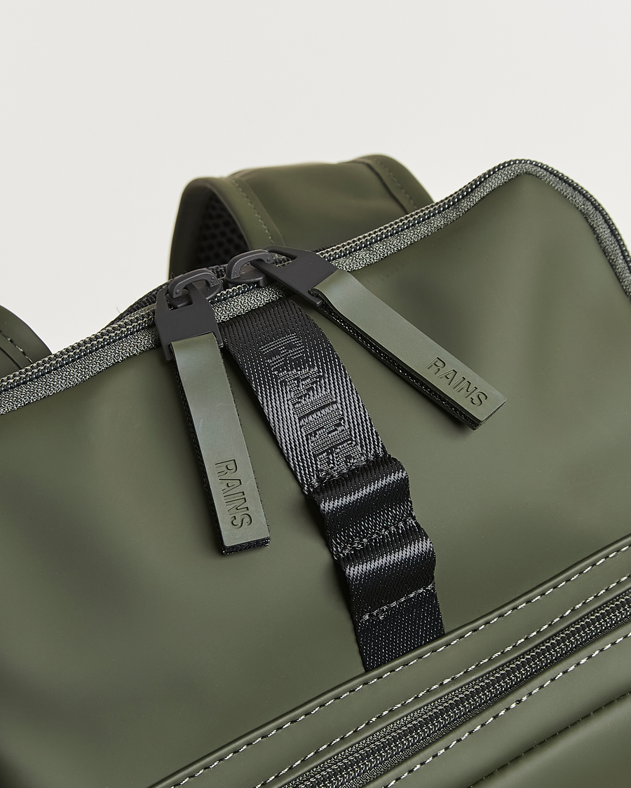 Herre | Vesker | RAINS | Trail Cargo Backpack Green