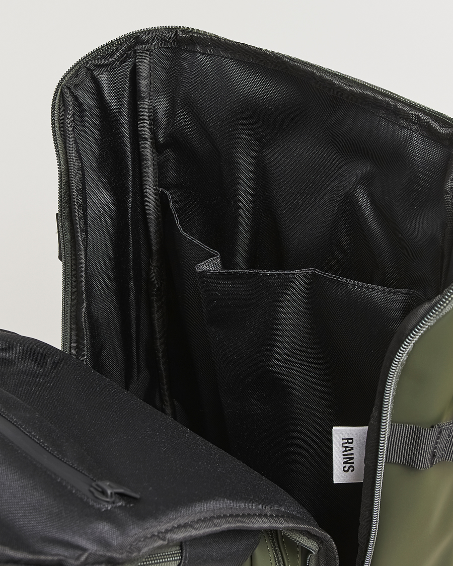 Herre | Vesker | RAINS | Trail Cargo Backpack Green