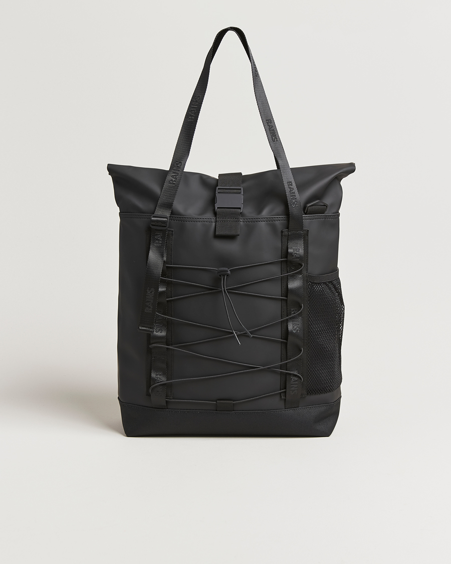 Herre | Vesker | RAINS | Trail Rolltop Tote Bag Black