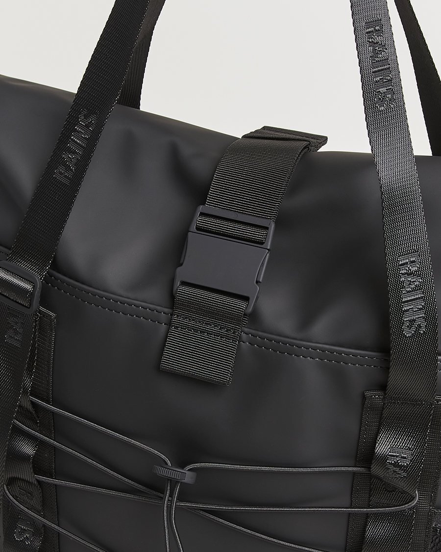 Herre | Vesker | RAINS | Trail Rolltop Tote Bag Black