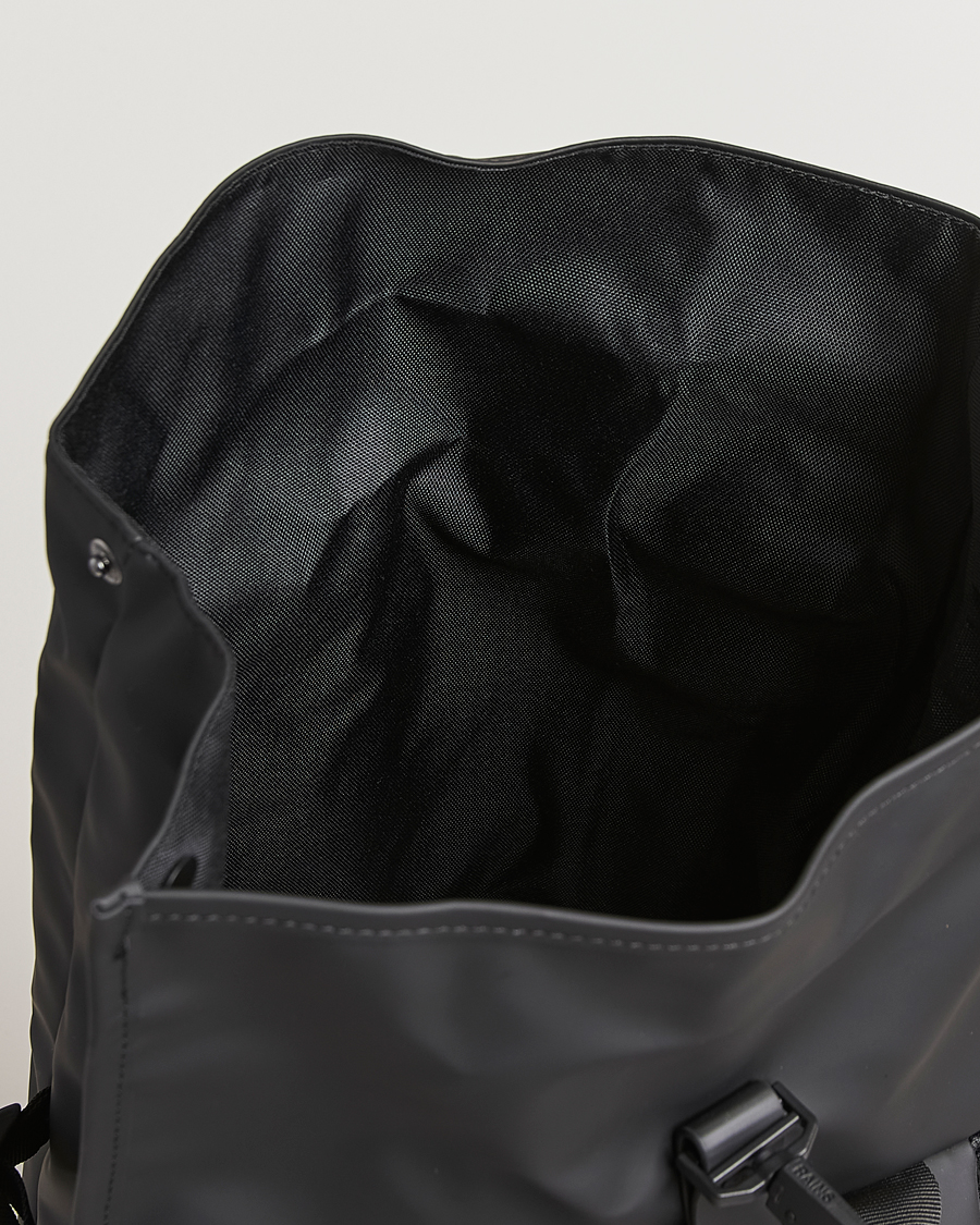 Herre | Vesker | RAINS | Rolltop Large Rucksack Black