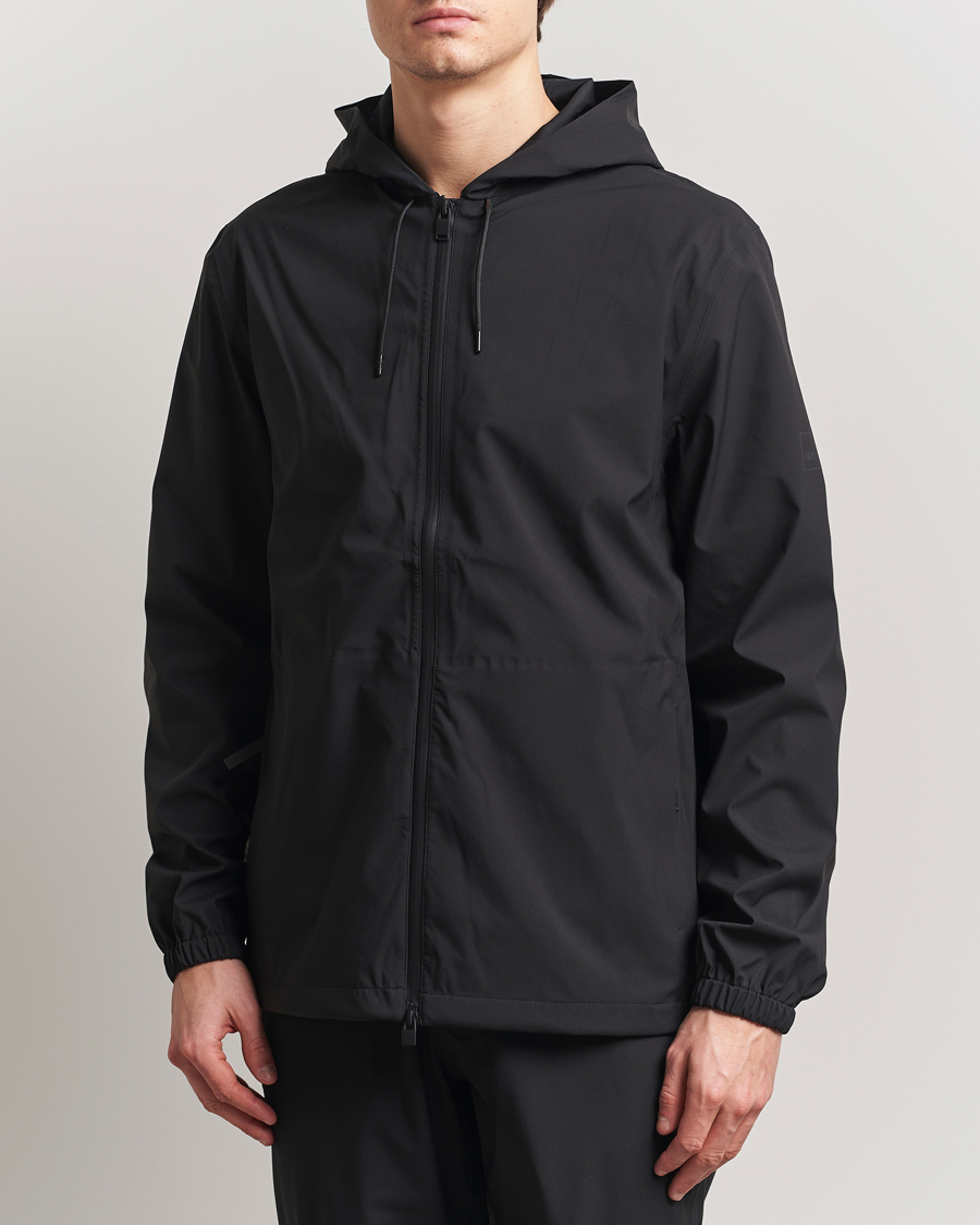 Herre | Jakker | RAINS | Suva Hooded Waterproof Jacket Black