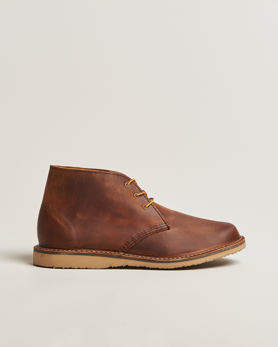 Herre | Støvler | Red Wing Shoes | Weekender Chukka Copper Rough/Tough Leather