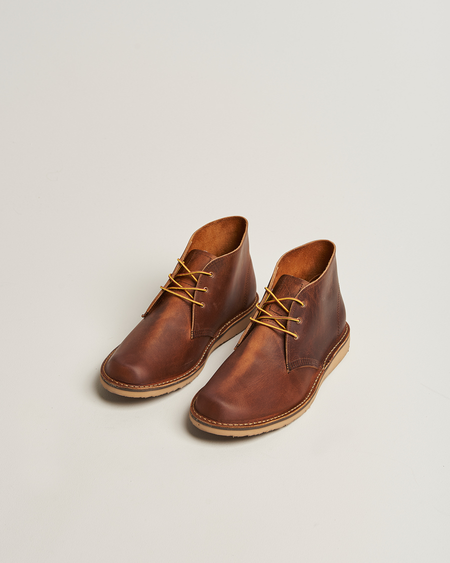 Herre | Støvler | Red Wing Shoes | Weekender Chukka Copper Rough/Tough Leather