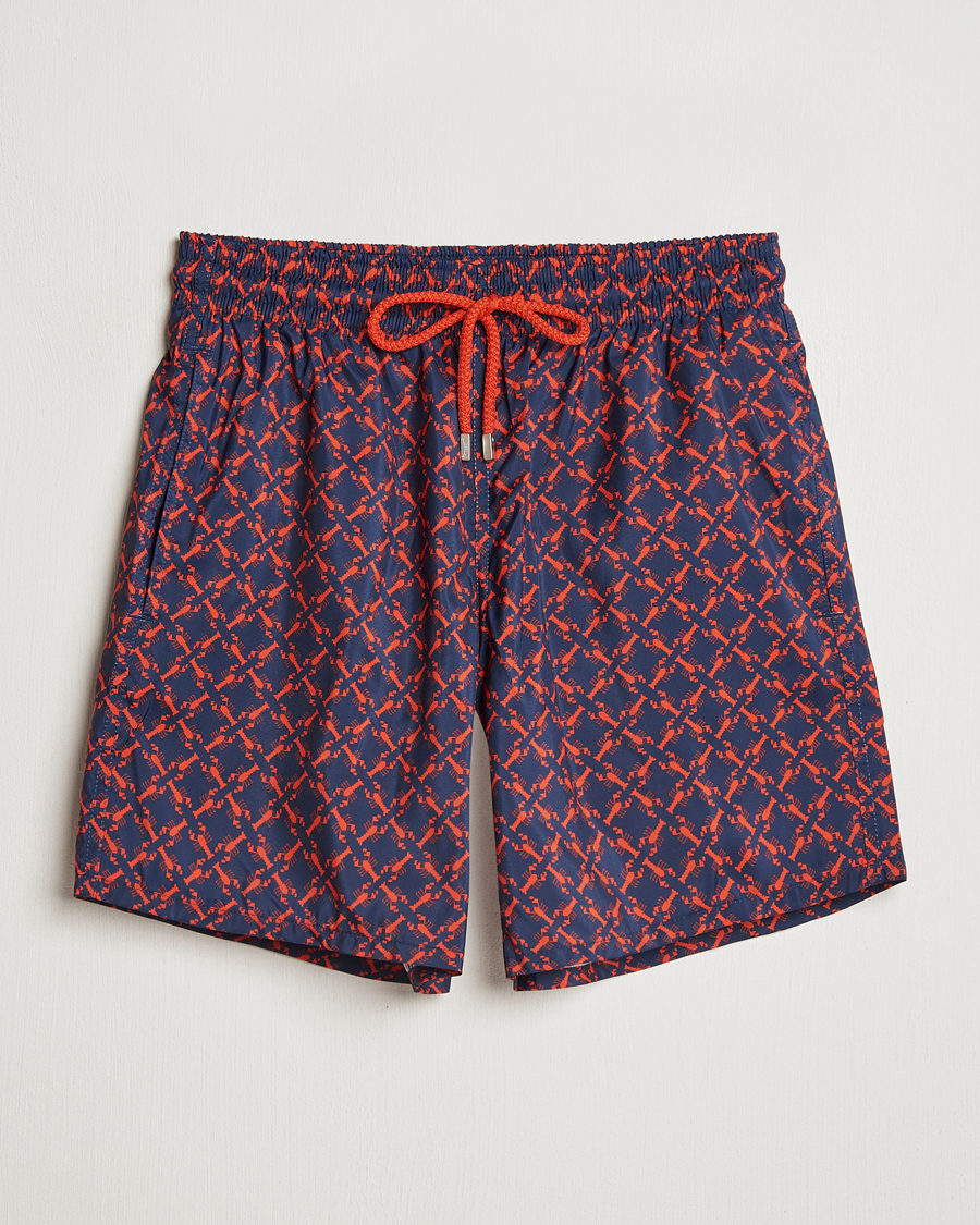 Herre | Badeshorts | Vilebrequin | Mahina Swimshorts Bleu Marine