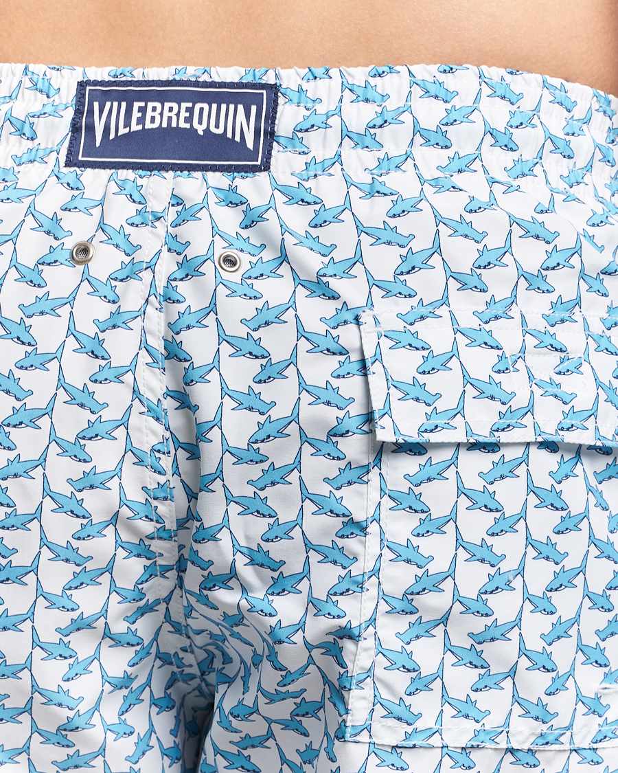Herre | Badeshorts | Vilebrequin | Moorea Swimshorts Blanc