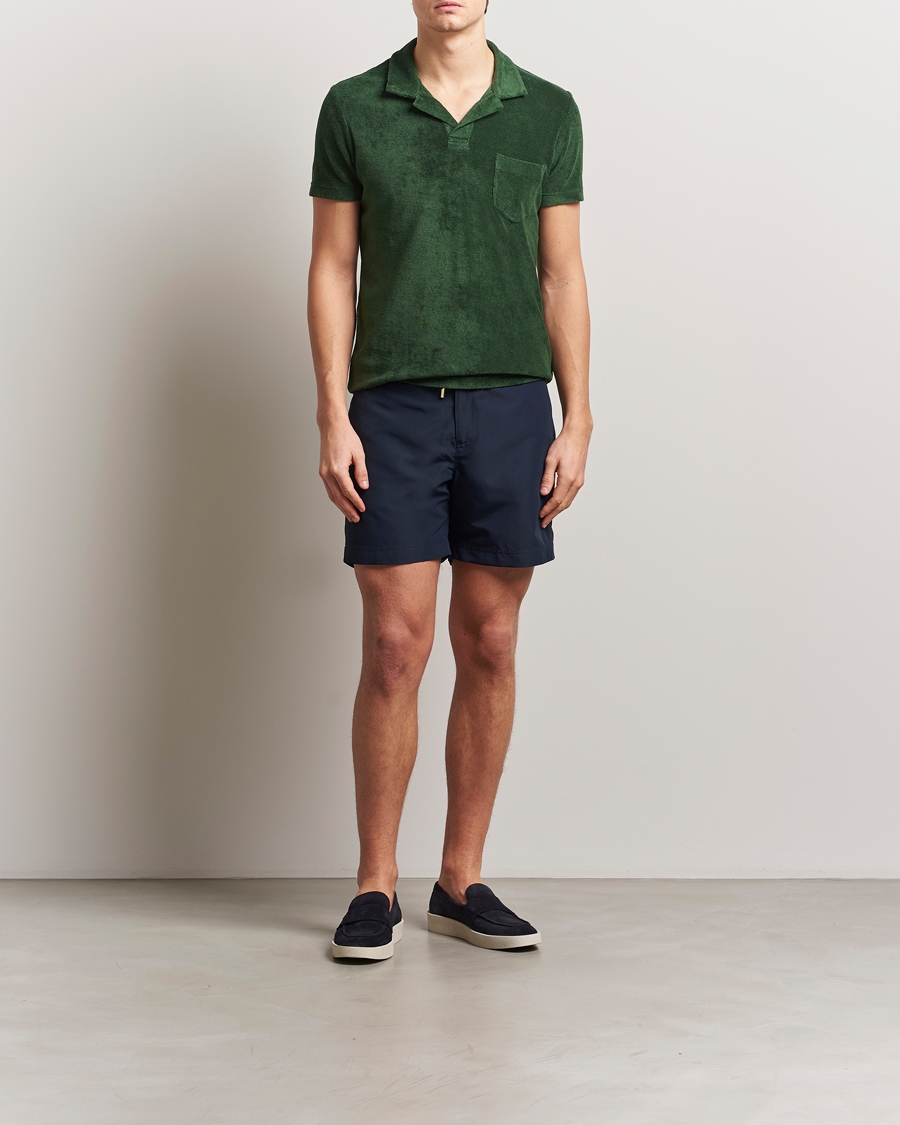 Herre | Badeshorts | Orlebar Brown | Bulldog Drawcord Swimshorts Night Iris