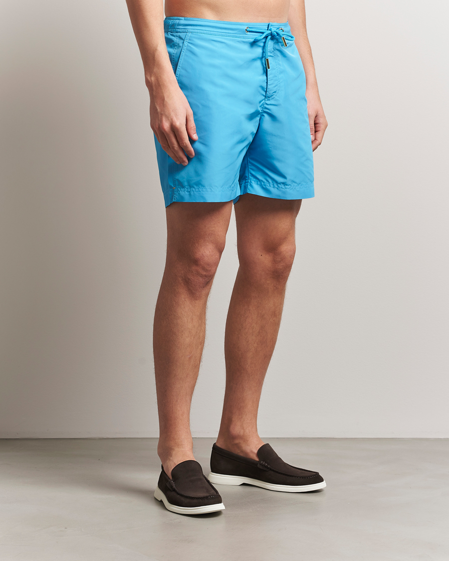 Herre | Badeshorts | Orlebar Brown | Bulldog Drawcord Swimshorts California Blue